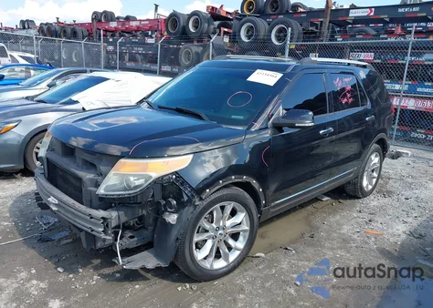 2015 Ford Explorer Limited z USA, uszkodzony, nr VIN 1FM5K7F80FGC01916